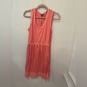 J Crew | Coral A-Line Dress